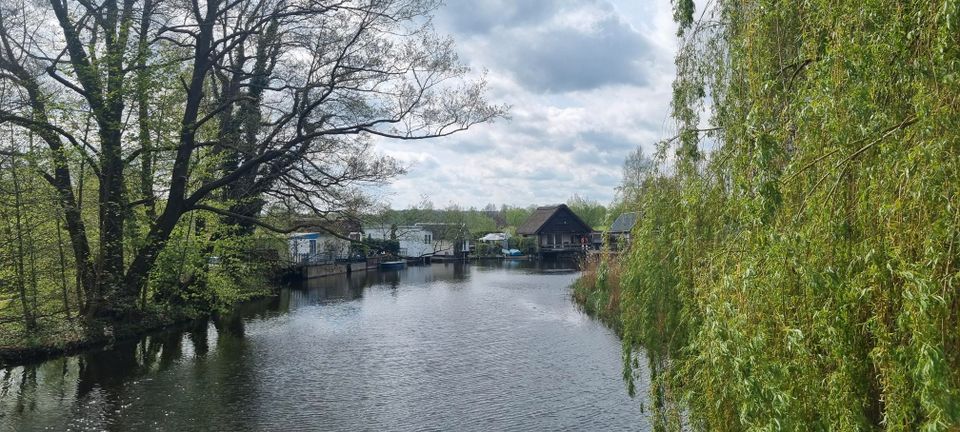 Bootshaus mit Datsche und Garten in Bützow am Wasser in Bützow