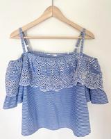 Guess Bluse, Offshoulder Bluse, Shirt Gr. 42/ L *Neuwertig* Nordrhein-Westfalen - Erwitte Vorschau