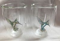 2 doppelwandige Gläser mit Kolibris von CREANO, in Geschenkboxen Brandenburg - Potsdam Vorschau