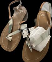 Zara Sandale Schuhe Silber Echtleder Gr 39 Rheinland-Pfalz - Trier Vorschau