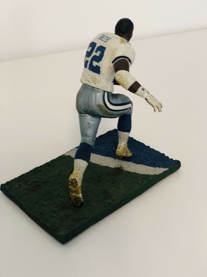 McFarlane NFL Series 1 Emmitt Smith No Helmet Dallas Cowboys Rare in Pyrbaum