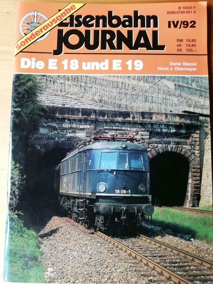 4x Eisenbahn Journal Sonderausgabe 1 bis 4 /92 in Meerbusch