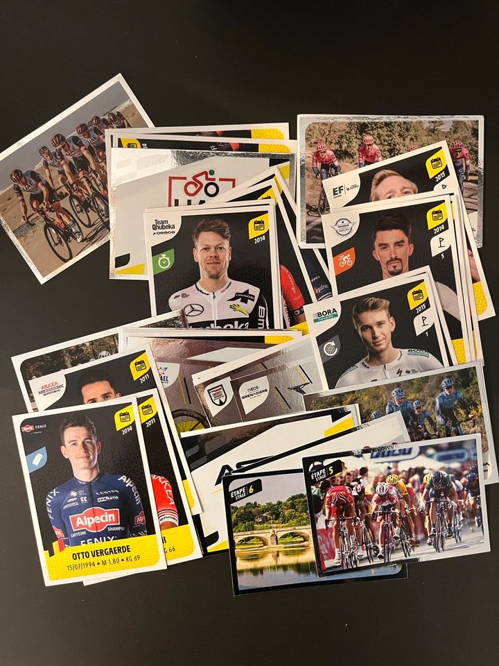 Panini Sammelbilder Tour de France 2021 in Brüggen