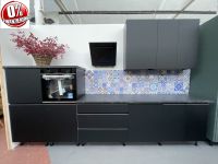 Küche Einbauküche Küchenzeile 350cm Schwarz Matt inkl. AP NEU Wuppertal - Oberbarmen Vorschau