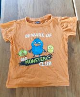 Gr. 122 T-Shirt orange Monster Jungen Baden-Württemberg - Neckartenzlingen Vorschau