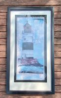 Leuchtturm Schleimünde Kunstdruck, Mischtechnik auf Seekarte Schleswig-Holstein - Boren Vorschau