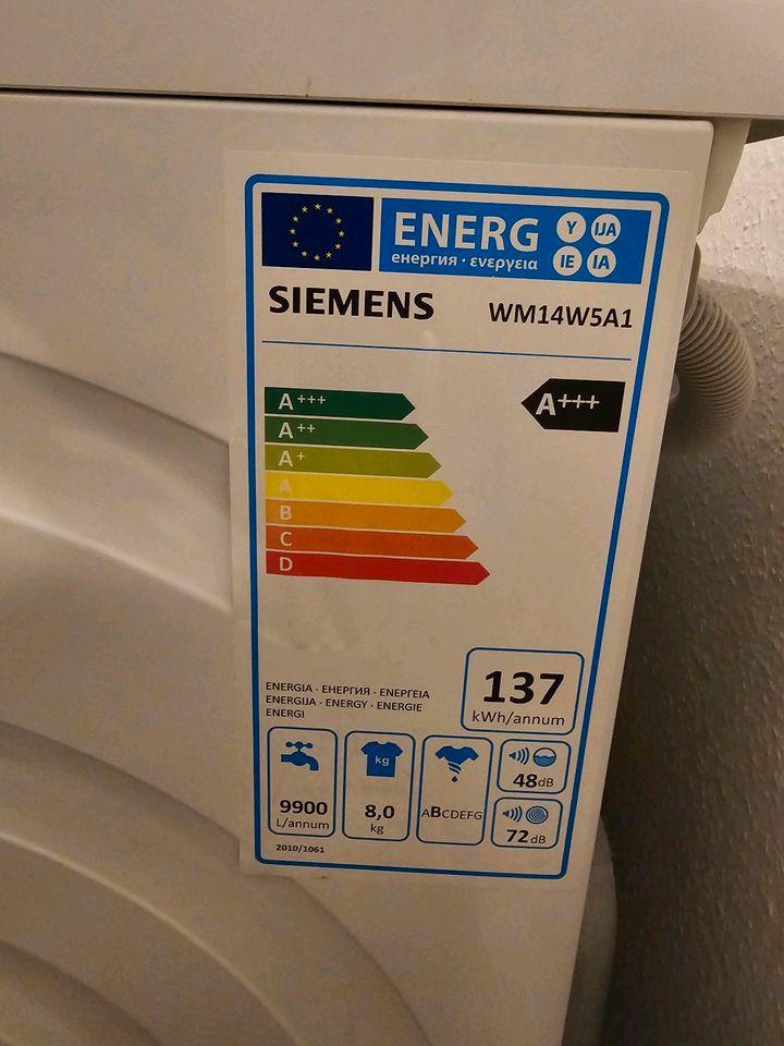 Waschmaschine Siemens IQ700 WM14W5A1 in Kiel