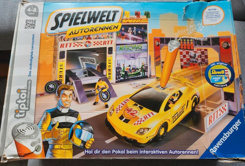 Tiptoi Spielwelt Autorennen in Naunhof