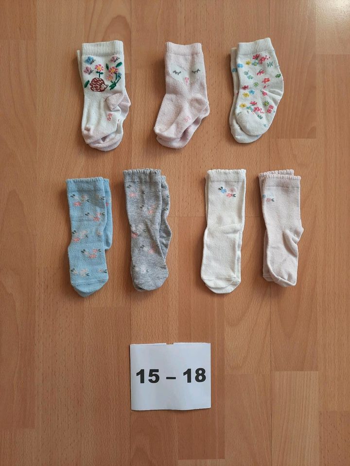 Socken Größe 15 - 18 in Obernburg