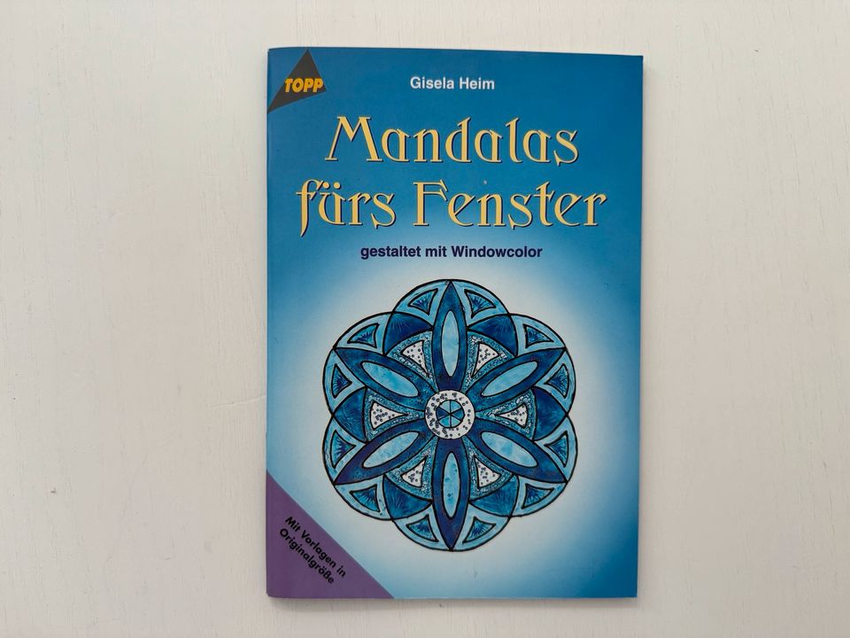 NEU Mandalas fürs Fenster Window Color Vorlagen Topp Verlag in Bremen