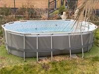 Swimmingpool Pool „Power Steel“  Planschbecken mit Zubehör Berlin - Steglitz Vorschau