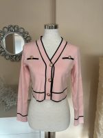 Cardigan Kurze Jacke Rosa mit Gold Knöpfe XS/S Wuppertal - Ronsdorf Vorschau