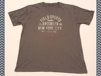 Herren T-Shirt, Kurzarm, grau, XXL, Kitaro, Baseball, New York Sachsen - Radeberg Vorschau