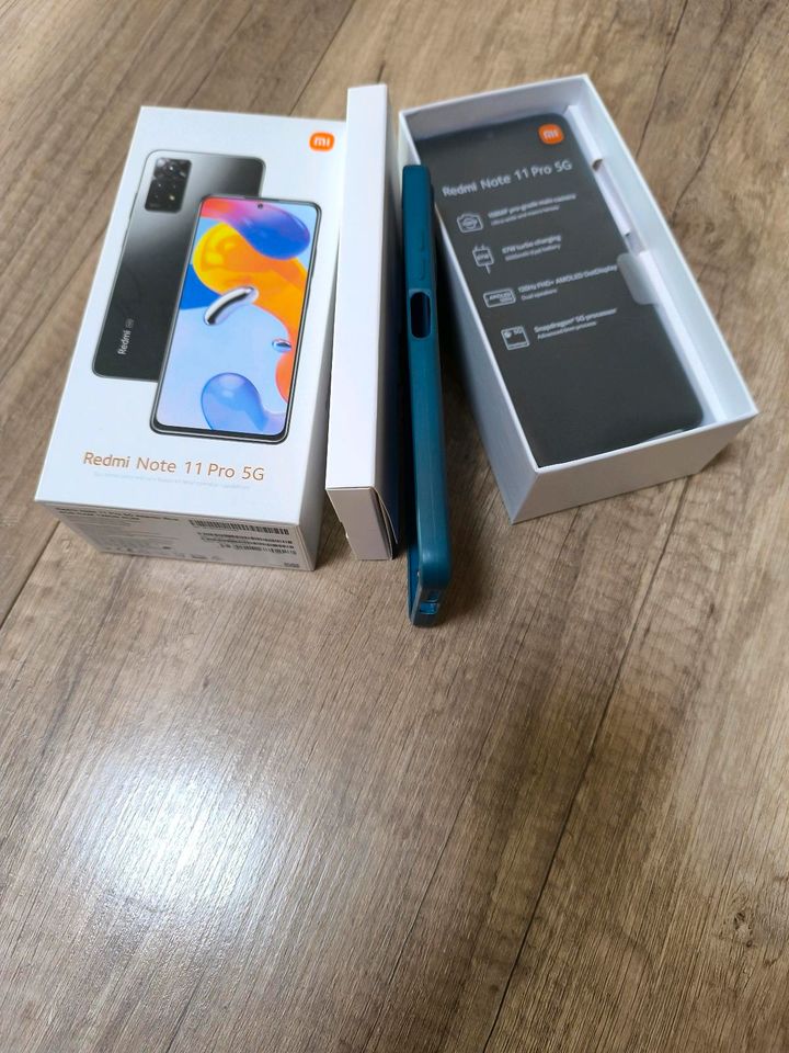 Xiaomi Redmi Note 11 Pro 5G 6+128 Atlantic Blue -Simlock-Frei in Karlsruhe