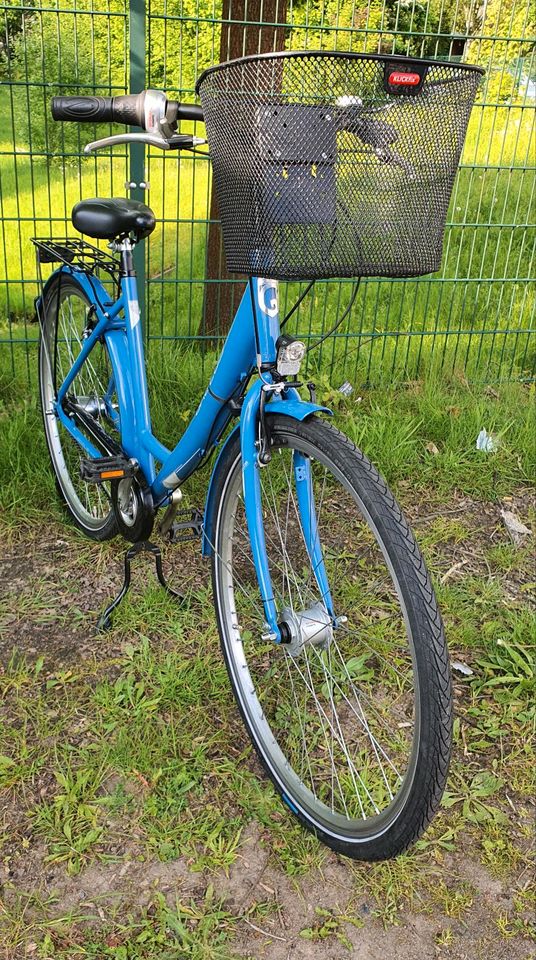 GRECOS Böttcher ALU Damenfahrrad 28-Zoll 7-Gang Nabendynamo LED in Hamburg