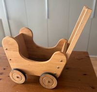 Holzpuppenwagen, Puppenwagen, Lauflernwagen, Holzwagen Nordrhein-Westfalen - Schwerte Vorschau