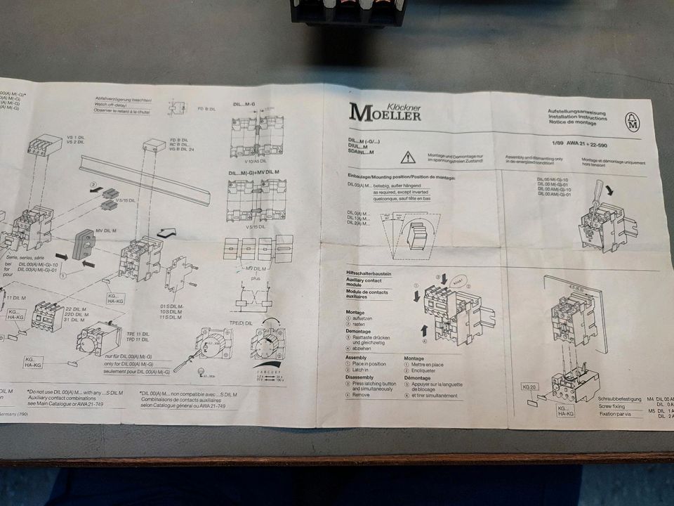 Schützschaltung, Automatisch, Sterndreieckschaltung, 63 Ampere, in Ludwigsfelde