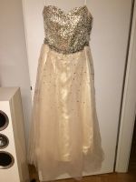 Glitzer Ballkleid Abbiball Kleid Abendkleid Champagner Creme 38 Baden-Württemberg - Sulz Vorschau