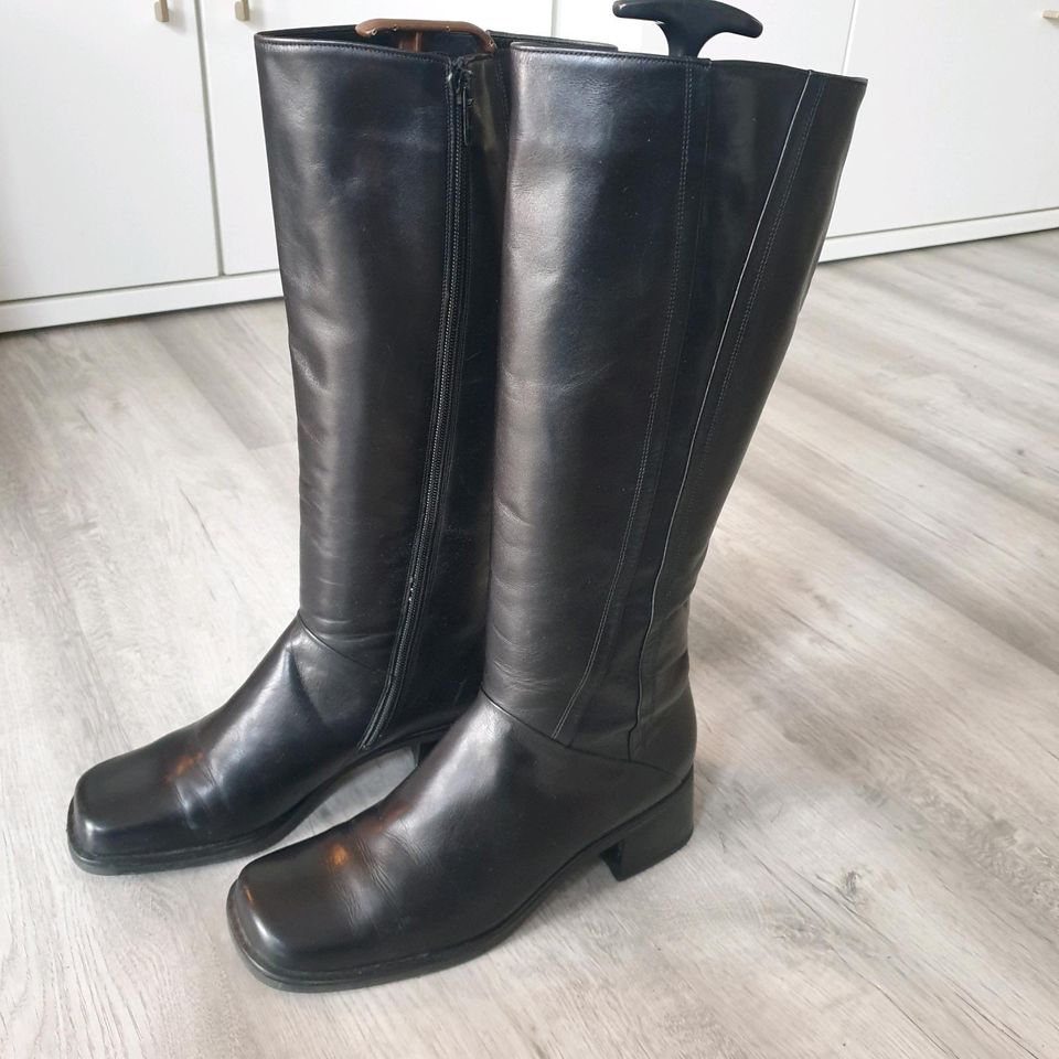 Gabor Lady Damen Stiefel Gr, 38 Echtleder schwarz in Kiel