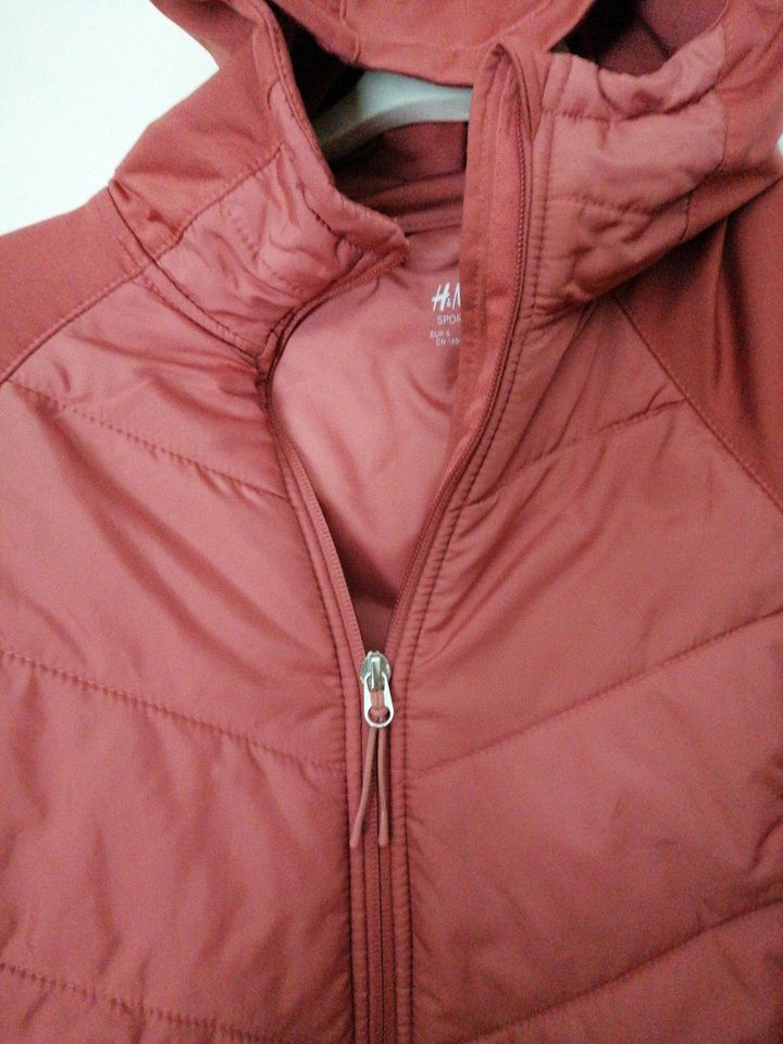 Neu+ungetragene H&M Sportjacke Kapuze S in Lauter