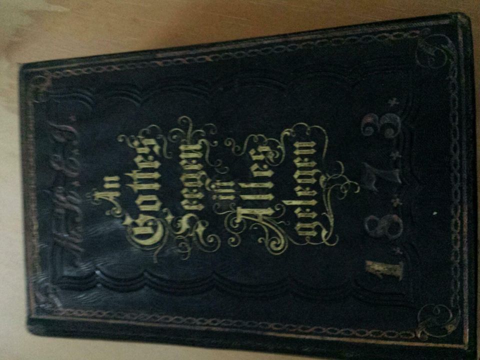Evang. Gesangbuch 1858 in Sömmerda