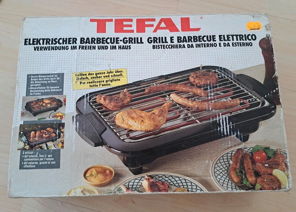 TEFAL Elektrischer Barbecue-Grill für draußen u. drinnen in Pielenhofen