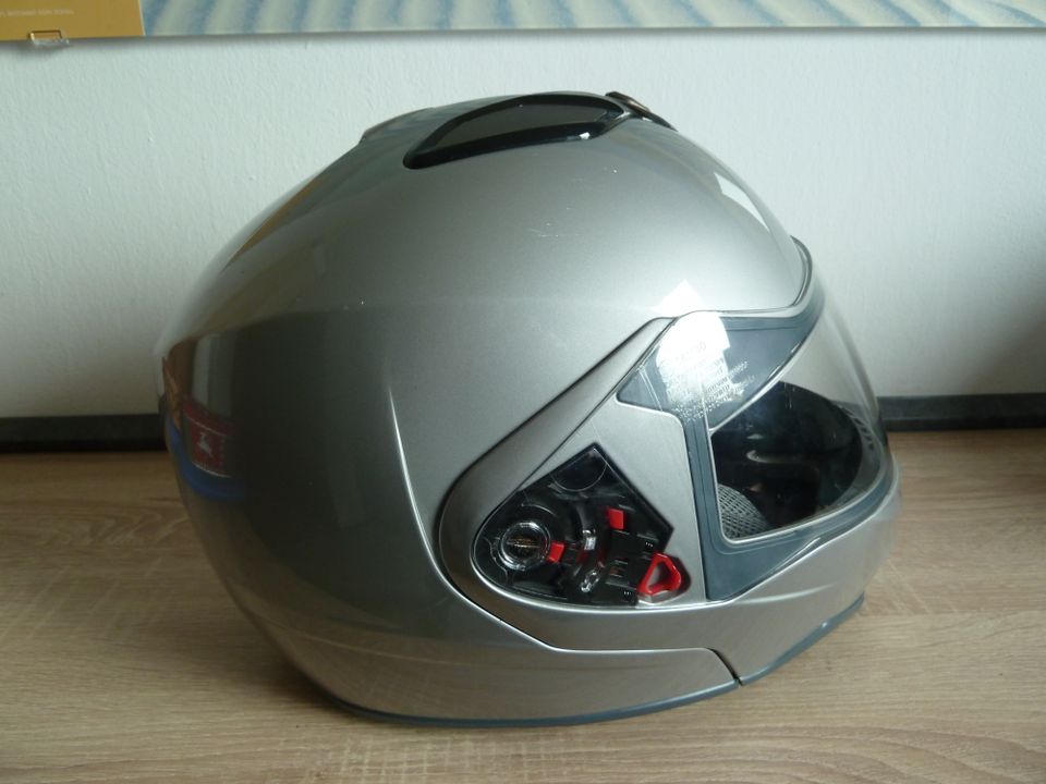 Motorradhelm von Delta Sport -Crivit DS-MULTIX301 Gr. L 59-60 in Rain Lech