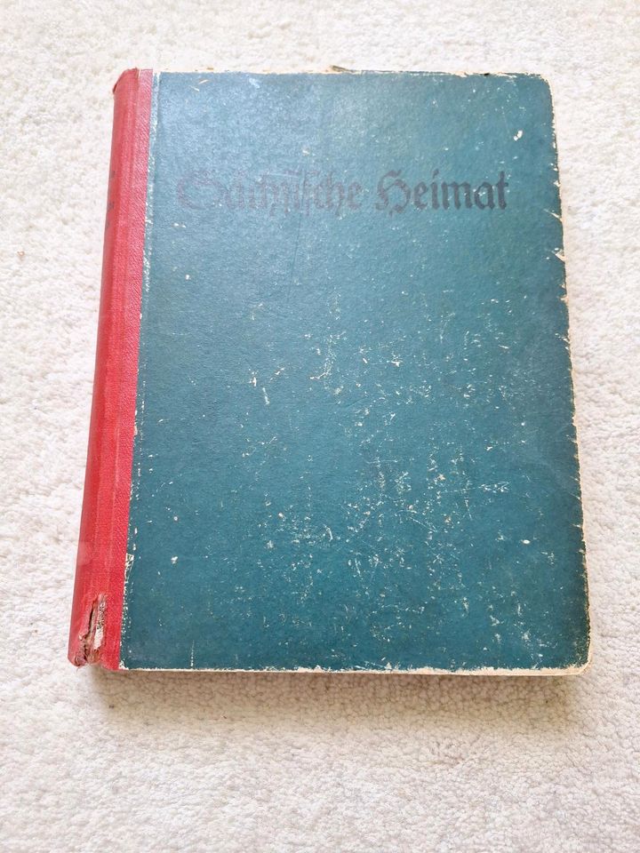 2 Bücher.Sächsische Heimat.1922.1924 Findeisen in Steinhagen