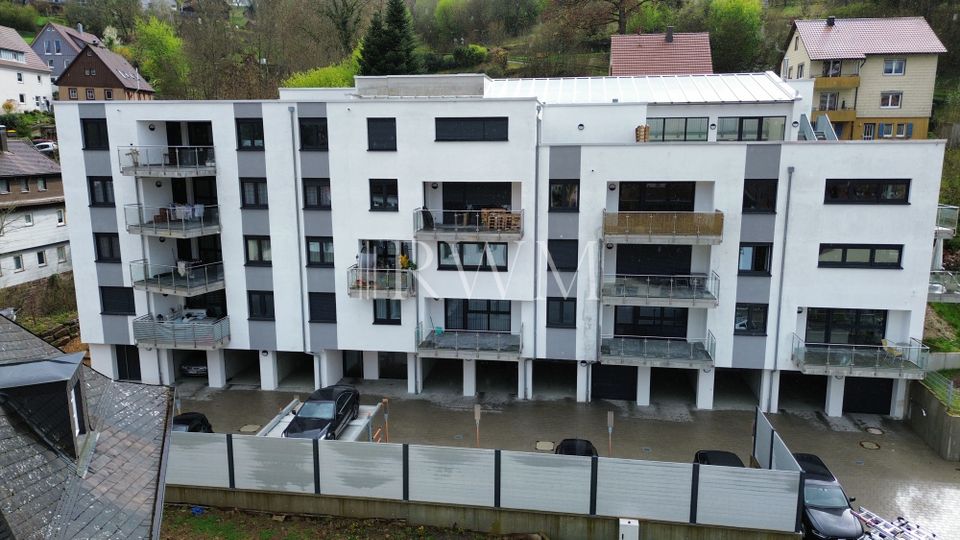 Hochwertige 2-Zimmer-Neubauwohnung mit Balkon und Garage in bester Lage von Altensteig in Altensteig