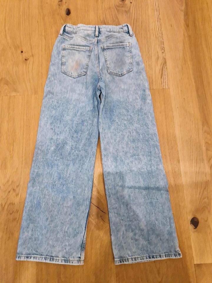 H&M Jeans wide leg 146 blau Mädchen in Dortmund