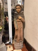 Figur Holz Antik geschnitzt Heiligenfigur Saarland - Mettlach Vorschau