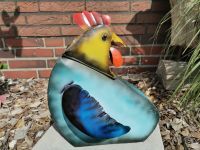 Hahn Huhn Henne Vogel Metallfigur Deko Garten Figur Deko Niedersachsen - Südbrookmerland Vorschau