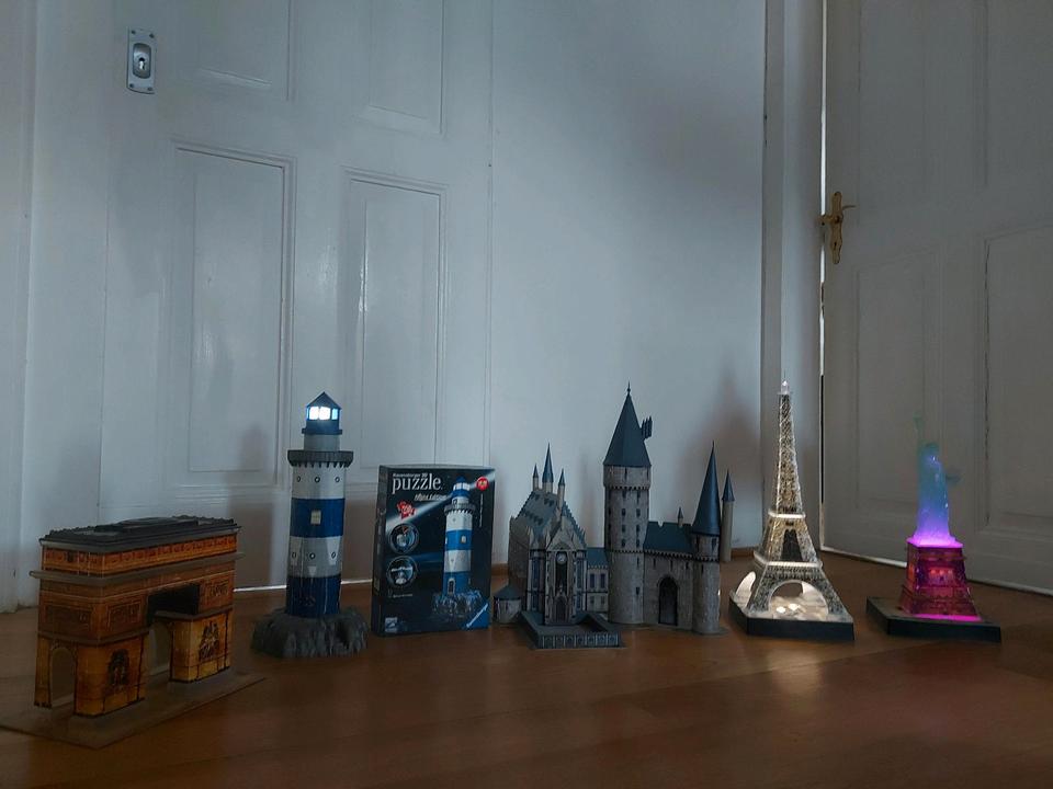 3 D Puzzle, Harry Potter,Leuchtturm, Eiffelturm, Freiheitsstatue in Nohn Eifel
