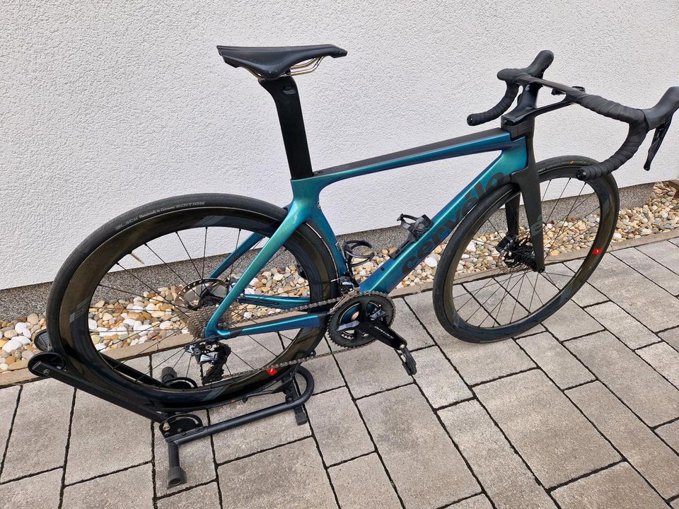 Cervelo S5 Rahmen Set  51cm Chameleon Blue. in Groß-Gerau