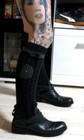 Tommy Hilfiger Stulpen Stiefel Boots Schwarz stretch 41,5 41 Sachsen-Anhalt - Muldestausee Vorschau