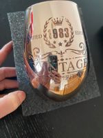 Geburtstags Geschenk für 41 Jahre (1983) Wein / Gin Glas Dithmarschen - Heide Vorschau