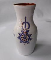 Vase - Keramik - Weiß - Marrakech Marokko 1997 - Bosch - Signiert Niedersachsen - Zeven Vorschau