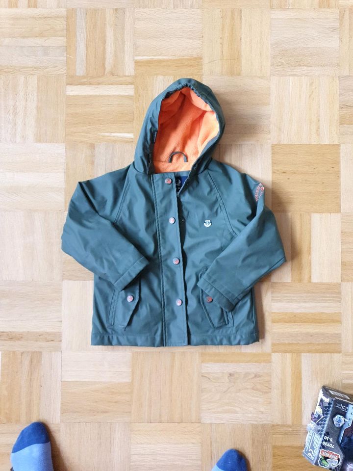 Regenjacke Kinder 98 104 Übergangsjacke gefüttert top Zustand in Mülheim (Ruhr)