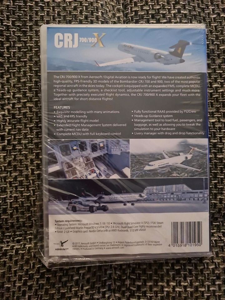 PC Add-On für Microsoft Simulatior FSX und Prepar3D,"CRJ 700/900X in Dormagen