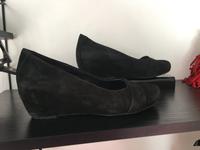 Ballerinas Pumps wegde Keilabsatz retro vintage 50er Leder 40 Berlin - Wilmersdorf Vorschau