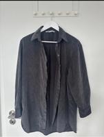 Zara Oversize Hemd cord schwarz anthrazit grau Größe M Baden-Württemberg - Schorndorf Vorschau