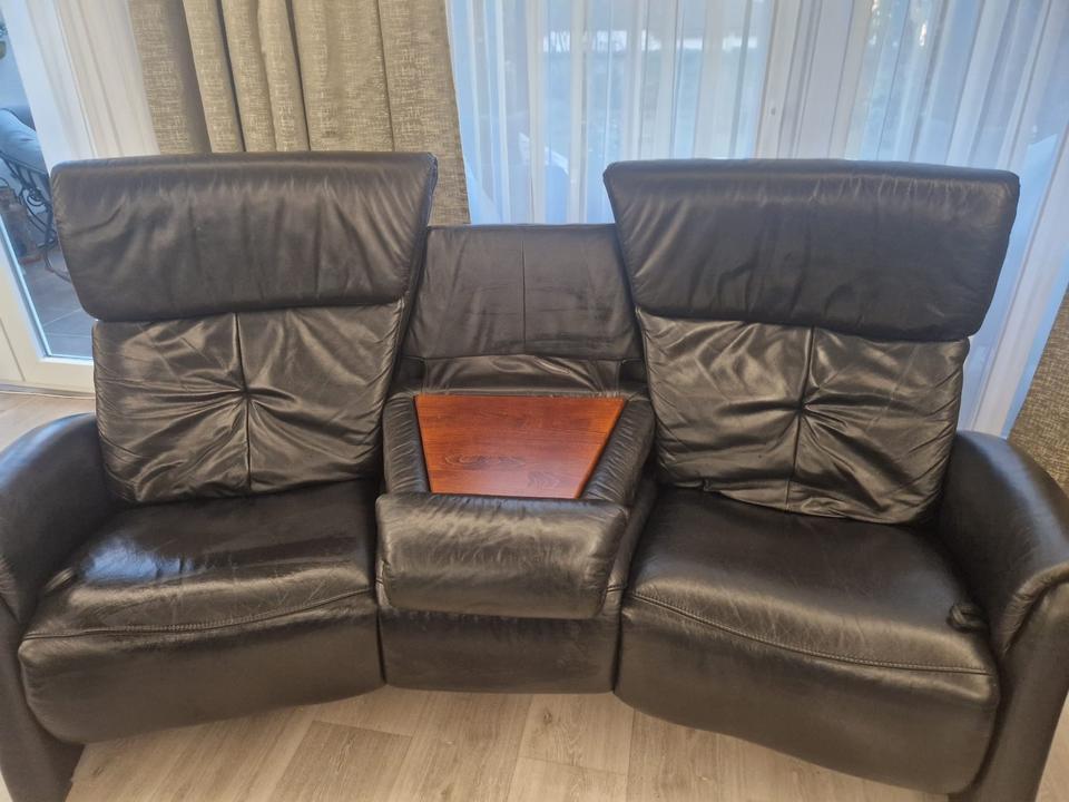 2 Himolla Echtleder Sofas (auch einzelnd abzugeben) in Bergisch Gladbach