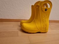Gummistiefel gelb Crocs C12 handle it rain boots Wandsbek - Hamburg Marienthal Vorschau