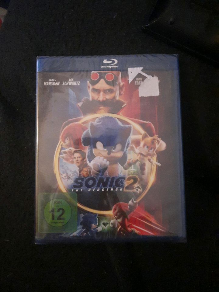 Sonic the hedgehog 2 blu-ray neu in Bottrop