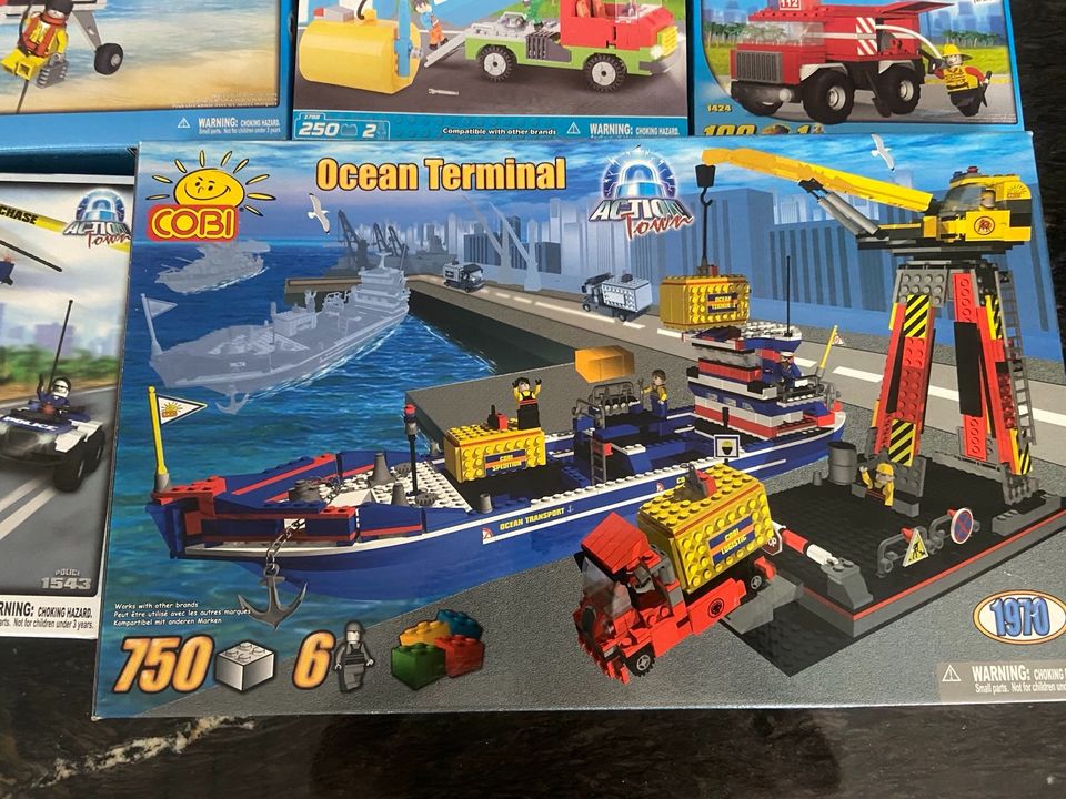 Cobi Sammlung Konvolut Action Town Sets (Wie Lego) in Fürstenfeldbruck