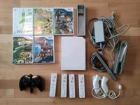 Wii Spielekonsole, 4 Controller, 5 Spiele Baden-Württemberg - Korntal-Münchingen Vorschau