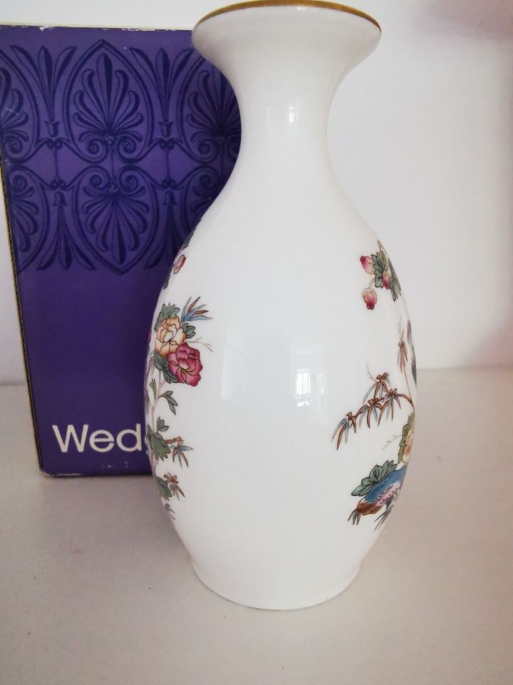 Wedgwood Vase in OVP,  Kutani Crane♥️Selten‼️ in Rheine