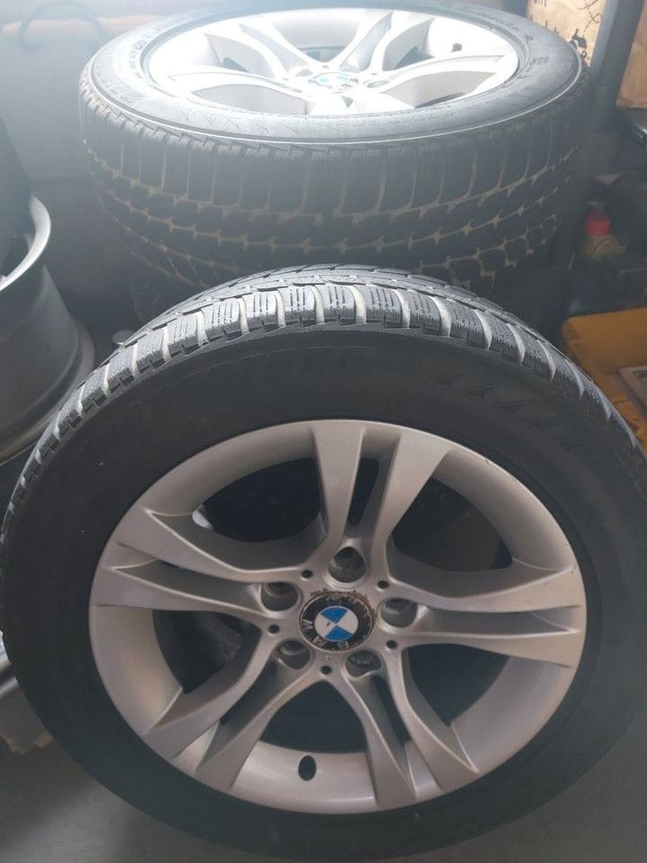 Orig. BMW E90 91 92 93 & E46 Alufelgen 16Zoll Style268 205/55R16 in Troisdorf