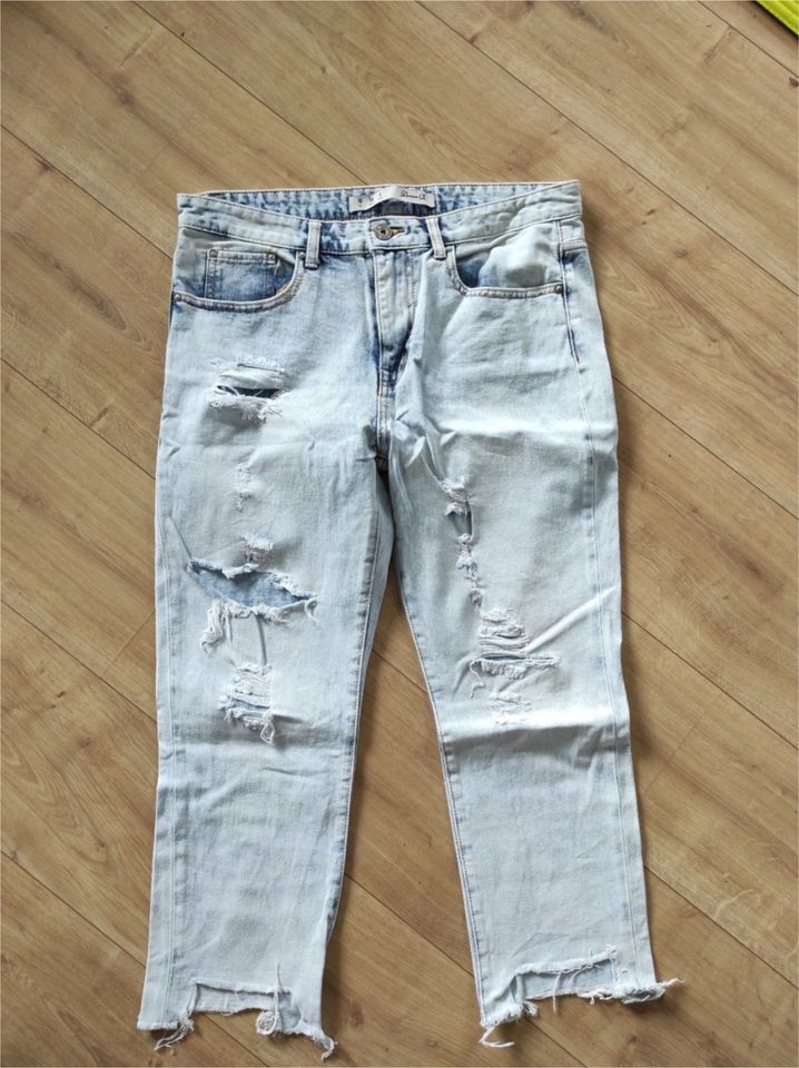 Denim&Co ++ Destroyed MOM Jeans Gr. 40 = L-- used Look in Baden-Württemberg  - Ehingen (Donau) | eBay Kleinanzeigen ist jetzt Kleinanzeigen