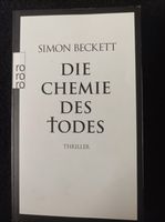 Simon Beckett Die Chemie des Todes Thriller wie neu Bayern - Rimpar Vorschau